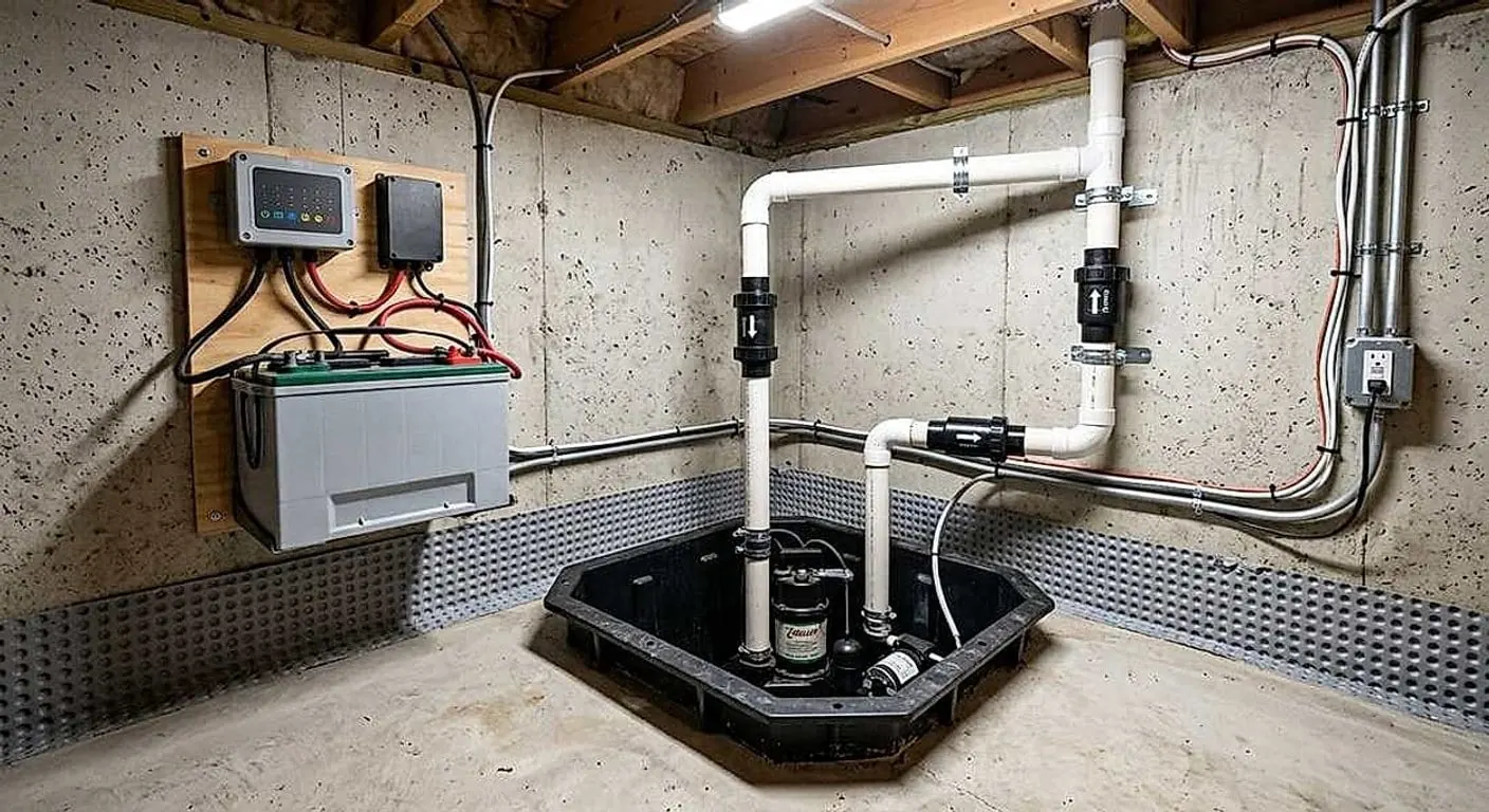 Sump Pump Installation in Appleton, WI