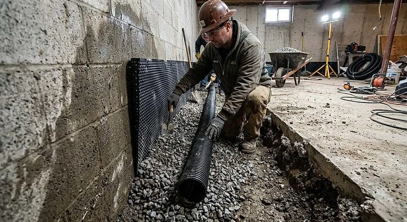 French Drain Systems in Appleton, WI